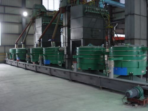 tumbler screening machine