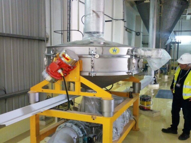 Xylitol sifter