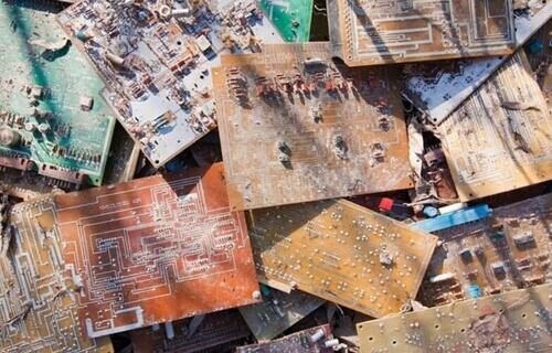 sieving milled PC boards