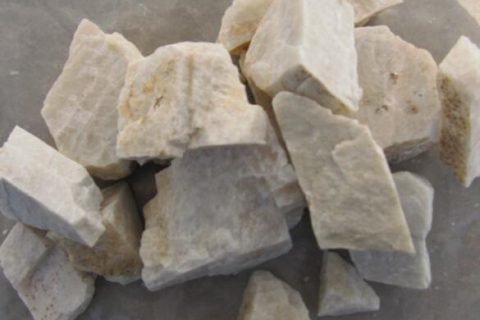 filtering feldspar